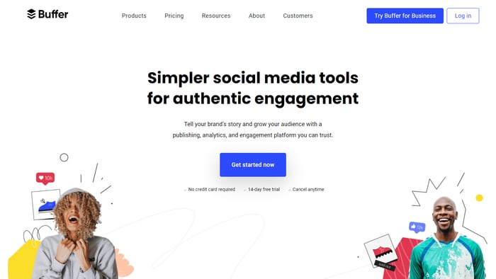 Buffer - Social media management tool