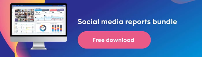 CTA social media report templates