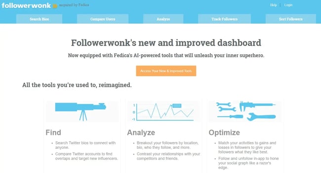 Followerwonk - Twitter analytics tool