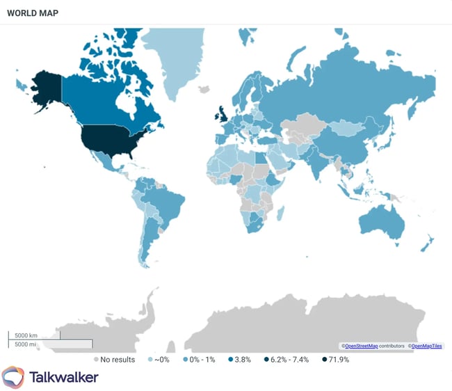 St Patrick parades world map