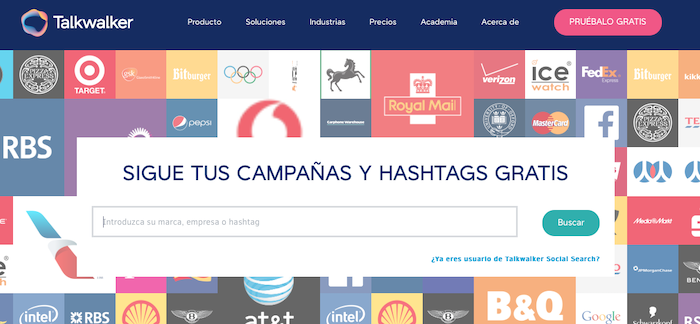 Free Social Search de Talkwalker es una herramienta de monitoreo en línea que ayuda a los profesionales de marketing a rastrear sus campañas y hashtags de forma gratuita