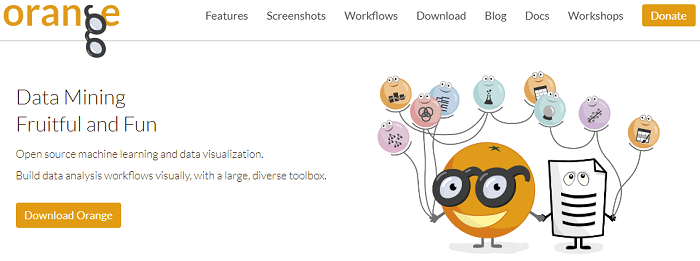 Orange open-source data mining platform