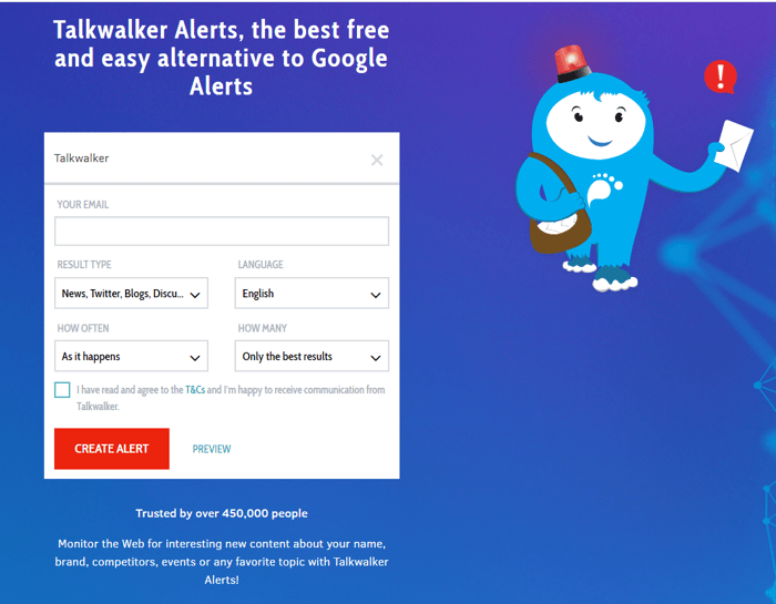 Talkwalker Alerts